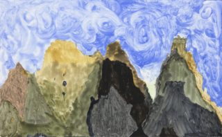 Janet Mbirimi, 'Chimanimani Mountain (Ghost)'