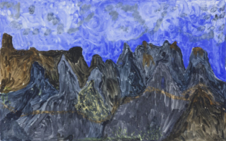 Janet Mbirimi, 'Table Mountain (The Cable)'